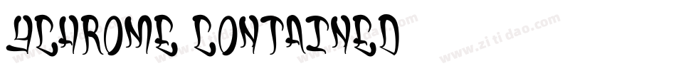 YChrome Contained字体转换